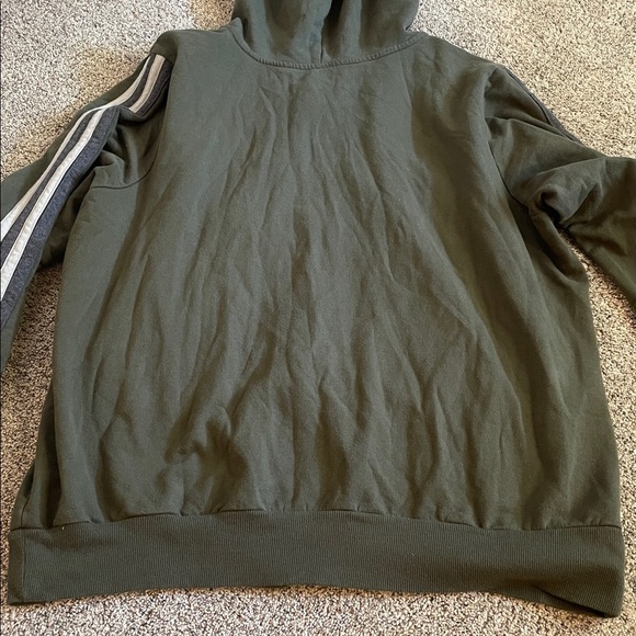 Torrid active wear zip up jacket olive green 0 - Picture 5 of 5